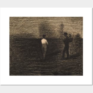 Peasants by Georges-Pierre Seurat Posters and Art